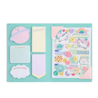 Carnet notes adhésives autocollants Mr. Wonderful