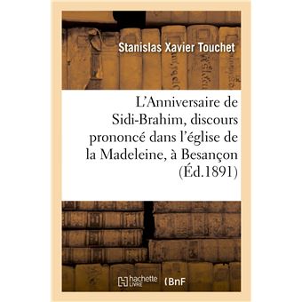 L'Anniversaire de Sidi-Brahim, discours prononcé dans l'église de la Madeleine, à Besançon