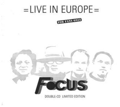 Live In Europe Édition Limitée