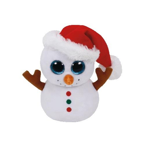 Peluche Scoop le bonhomme de neige Beanie Boo’s Ty Medium 24 cm