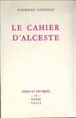Le Cahier d'Alceste