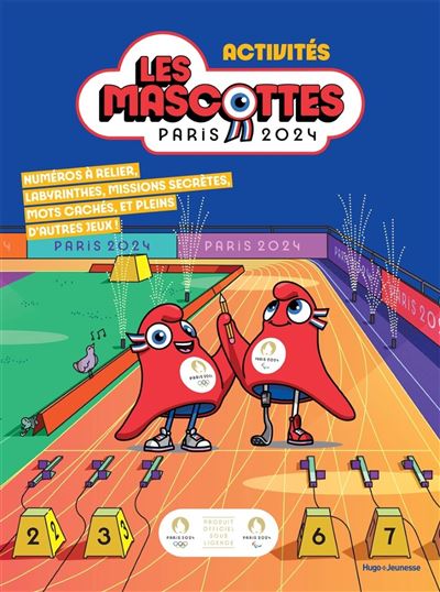 Livre d'activités Mascotte Paris 2024 - Collectif - broché