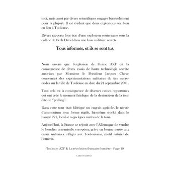 Toulouse AZF & La révolution française lumière