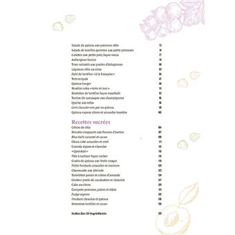 10 ingrédients - 50 recettes - Zéro gaspi