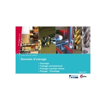 Donnees d'usinage