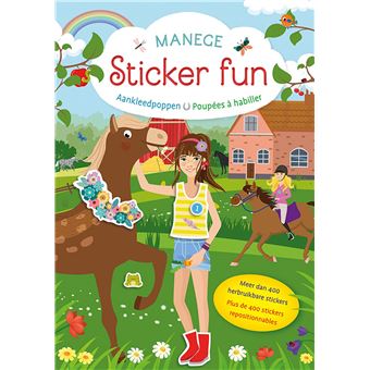 Manege Sticker Fun - Poupées à habiller