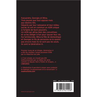 Génération K (tome1)
