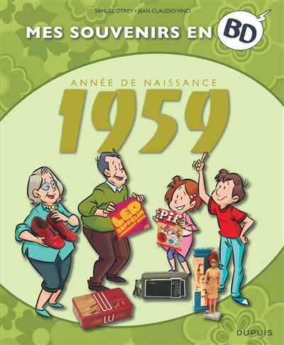 Mes souvenirs en BD - 1959 -  Otrey Samuel - cartonné