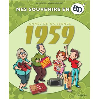 Mes souvenirs en BD - 1959