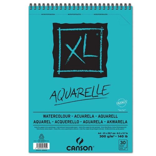 CANSON BLOC AQUARELLE XL A4