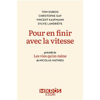 Pour en finir avec la vitesse