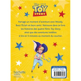 TOY STORY - 5 Minutes pour s'endormir - 12 histoires avec Woody, Buzz et leurs amis - Disney Pixar