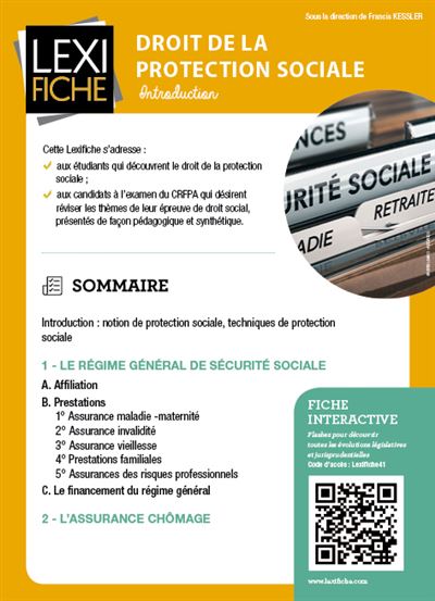 Droit de la protection introduction