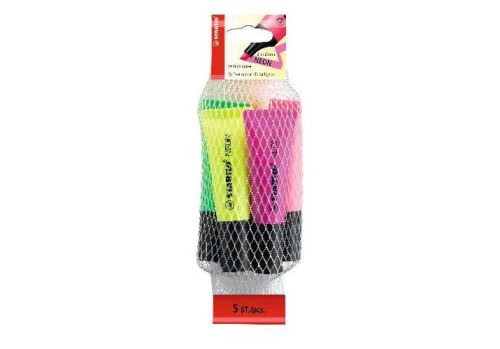 Neon pack 5 pcs (yellow/green/orange/pink/magenta)