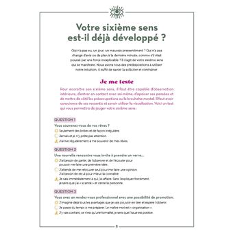 Mon cahier de coaching magique : sixième sens
