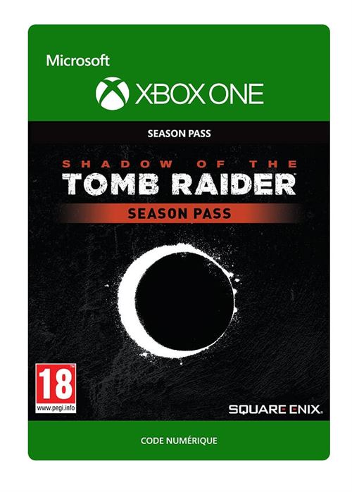 Pochette avant du jeu Code de téléchargement Shadow of the Tomb Raider Season pass Xbox One