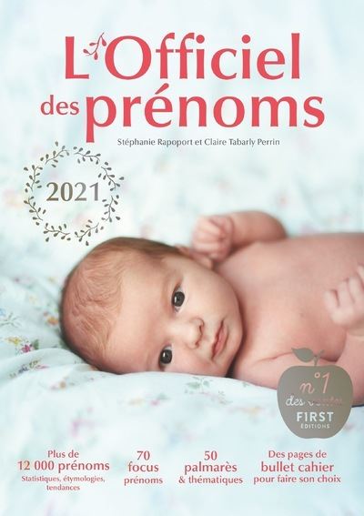 L Officiel Des Prenoms 21 Broche Claire Tabarly Perrin Stephanie Rapoport Achat Livre Fnac