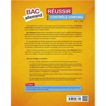 Bac allemand. Réussir son contrôle continu en 1re et en Tle
