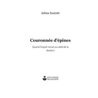 Couronnée d'épines