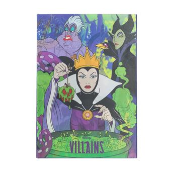 Cahier lenticulaire A5 Disney Villains