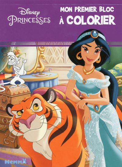 Disney Princesses Mon premier bloc à colorier (Visuel Y)