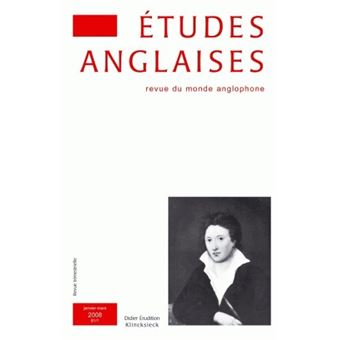 Études Anglaises - N°1/2008