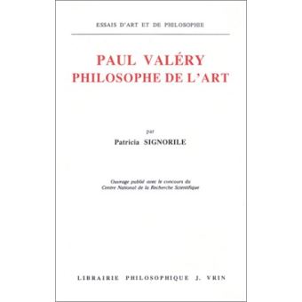 Paul Valéry philosophe de l'art