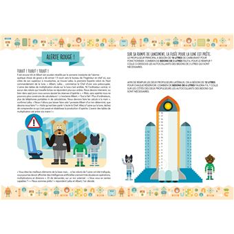 Cahier L'usine des tables de multiplication - Fous de maths