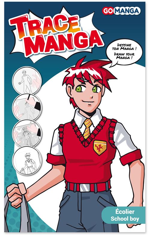 GO MANGA - TRACE MANGA "ECOLIER"