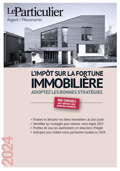 L'impôt sur la fortune immobilière 2019