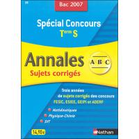 Maxi annales spec concours ts