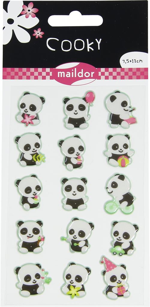 MLDOR COOKY STICKERS PANDA