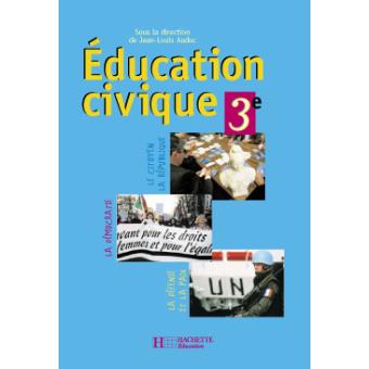 Education Civique 3E - Livre Eleve - Edition 2003 - 1