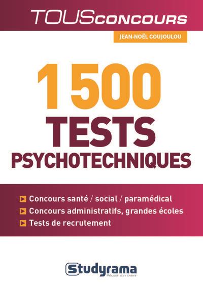 1500 tests psychotechniques