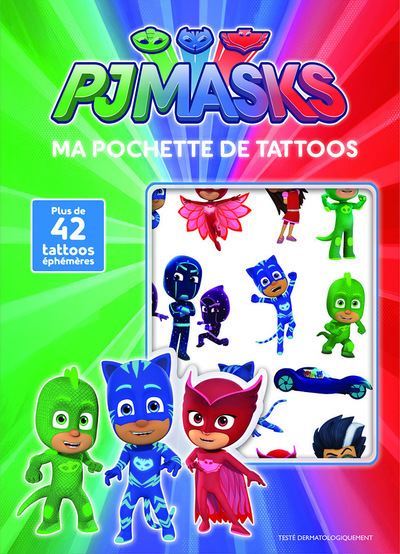 Pjmasks - Ma pochette de Tattoos