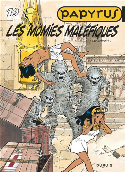 Papyrus - Les Momies maléfiques -  De Gieter - cartonné