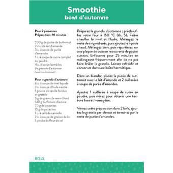 Petit déj healthy