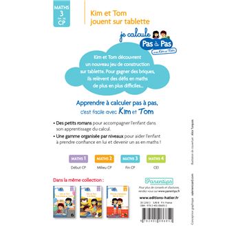 Kim et Tom jouent sur tablette