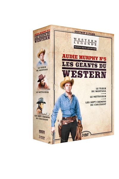 Coffret Audie Murphy Numéro 5 DVD