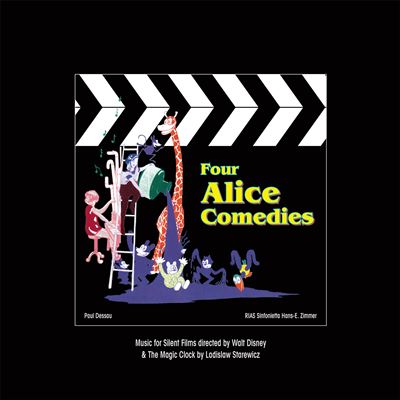 Four Alice Comedies Vinyle Coloré