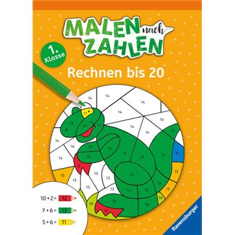 MALEN NACH ZAHLEN, 1. KL.: RECHNEN BIS 20