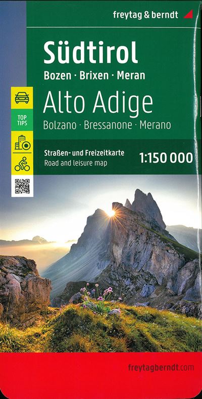 Südtirol, Bozen, trient 1 : 150 000