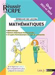 Epreuve orale Leçon - Mathématiques - CRPE 2023 et 2024