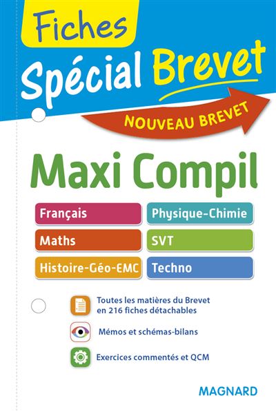 DéfiBrevet compilation Fiches de Révision Le Brevet 3ème - broché -  Collectif, Thomas Gargallo, MARTINE LASSUS - Achat Livre