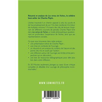 Les vertus de l'échec (Résumé et analyse du livre de Charles Pépin)