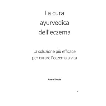 La cura ayurvedica dell'eczema
