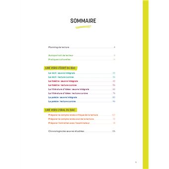 Mon journal de lecture - Lire avec plaisir et réussir le bac de français