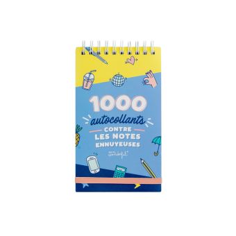 Bloc spirale Mr. Wonderful 1000 autocollants