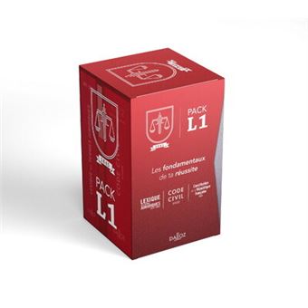 Pack L1 : Code civil - Lexique des termes juridiques - Constitution de la République Française. 20e