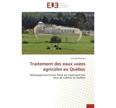 Traitement des eaux usées agricoles au Québec
